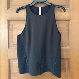 Lululemon Lightweight Stretch Run Tank Airflow, Color: Black, Size 8